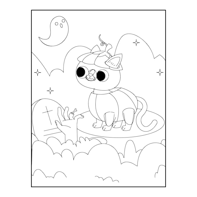 Halloween Kleurplaten Voor Kinderen