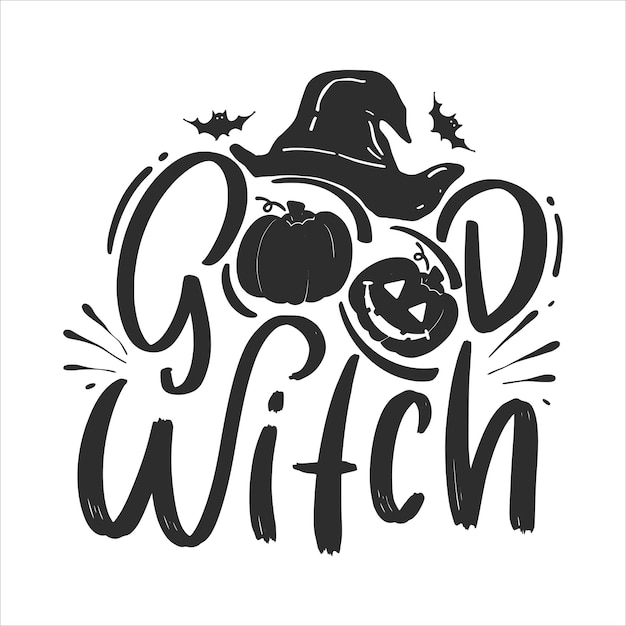 Halloween Lettering Quotes and Sayings For Printable Poster And Halloween Greeting Cards