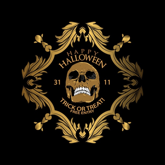 Halloween luxury party