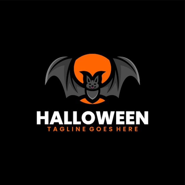 Halloween mascot logo design