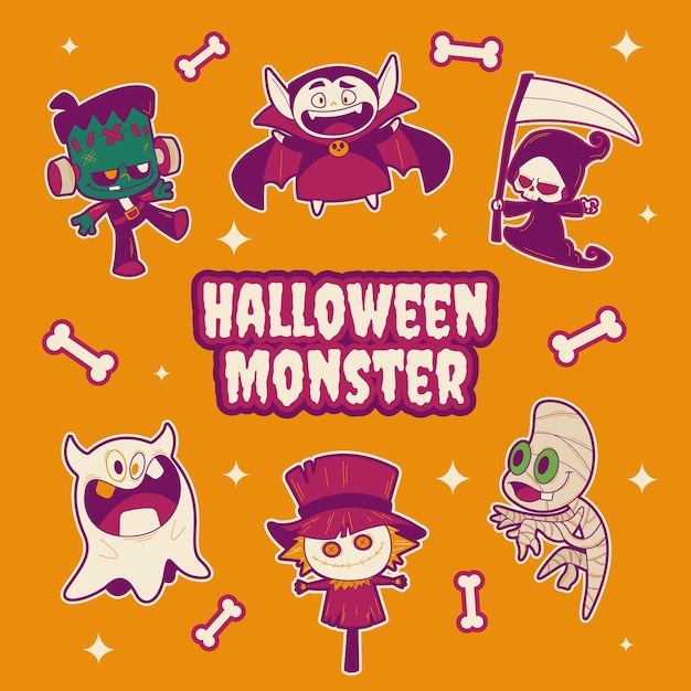 Halloween Monster-personage