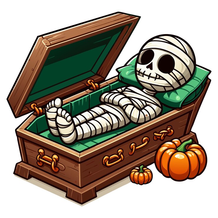 Halloween Mummy Clipart vector