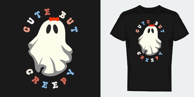 Хэллоуин медсестра Бу костюм векторный дизайн графика для отпечатков футболок