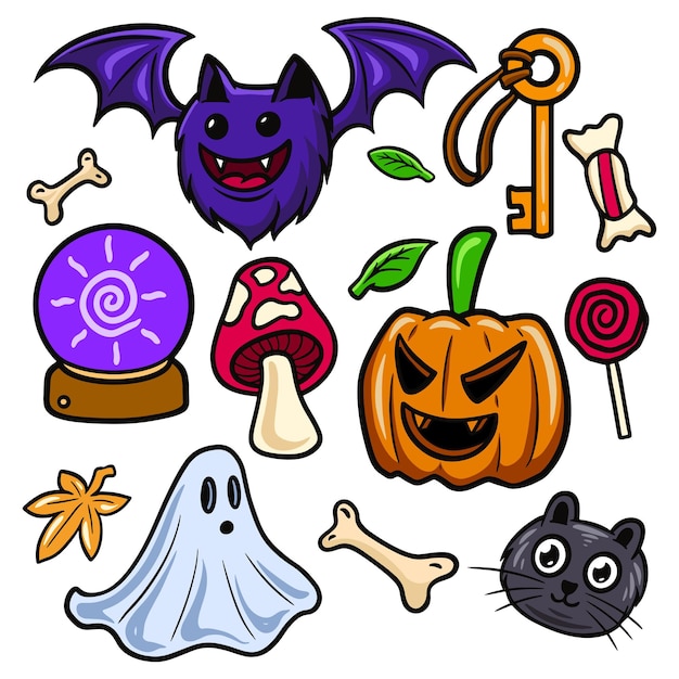 Halloween Pack Illustration