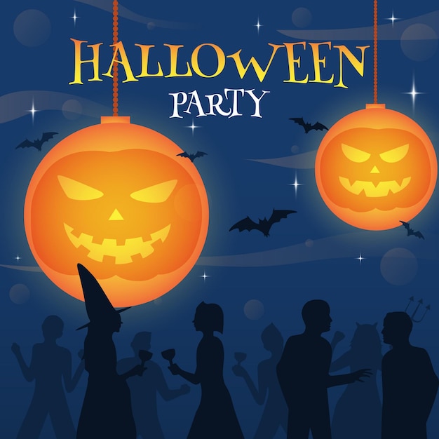 Halloween Party Background