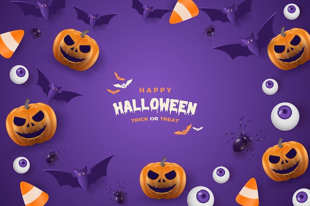 Halloween party festivities background