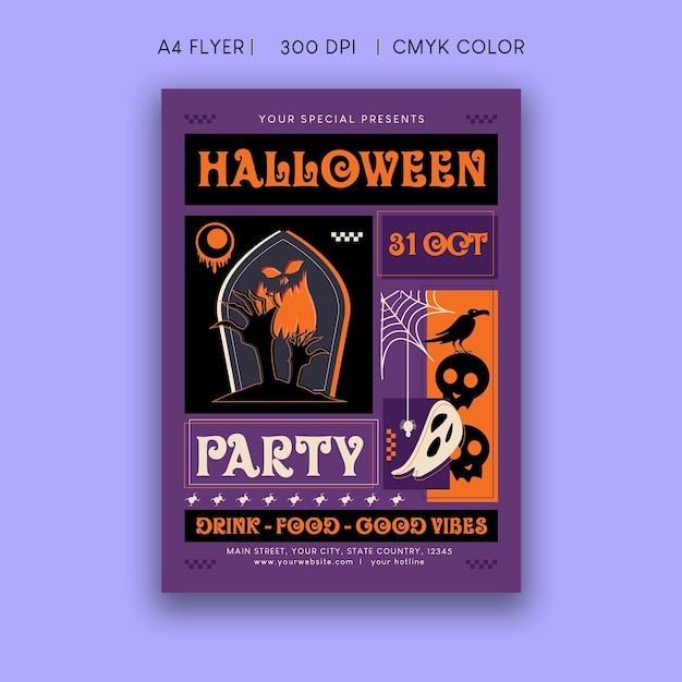 Halloween Party Flyer