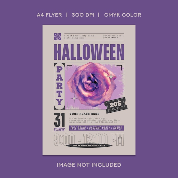 Halloween Party Flyer