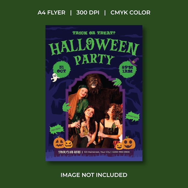 Halloween Party Flyer