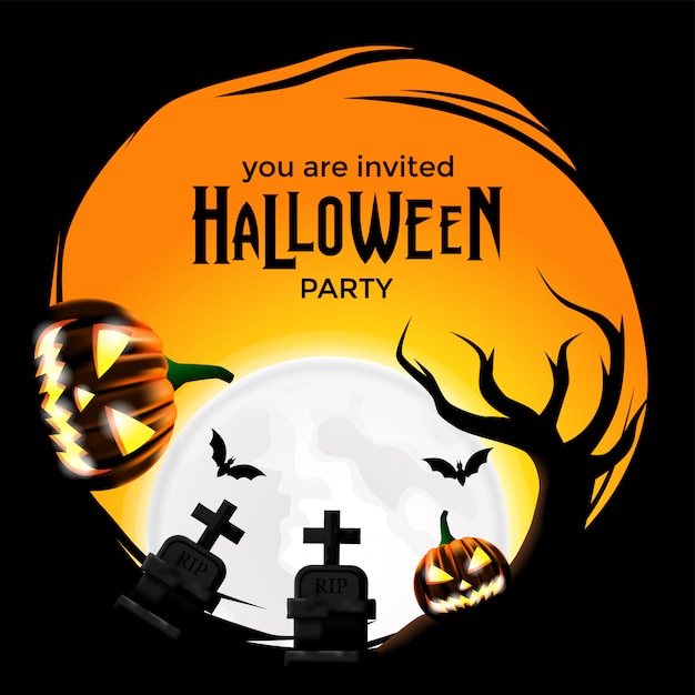 Invito alla festa di halloween