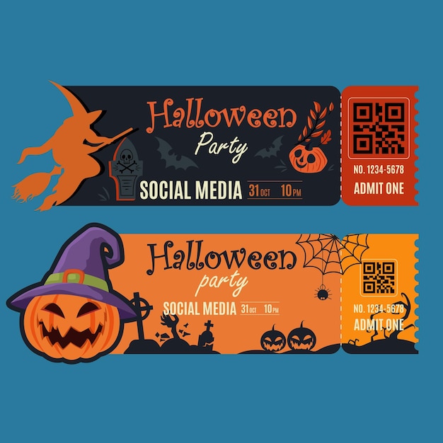 Halloween party ticket collection