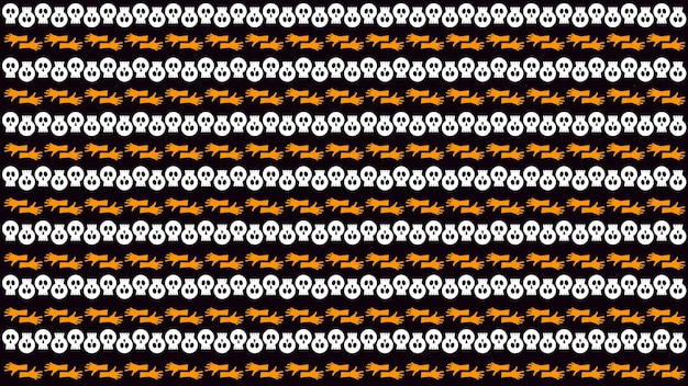 Halloween pattern design