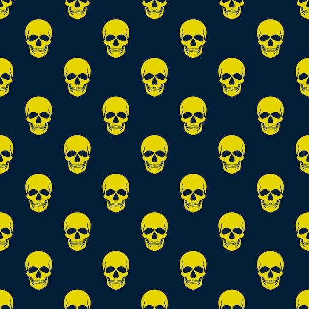 Halloween pattern seamless in simple style vector illustration