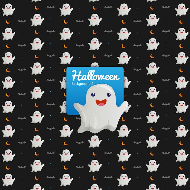 Vector halloween pattern