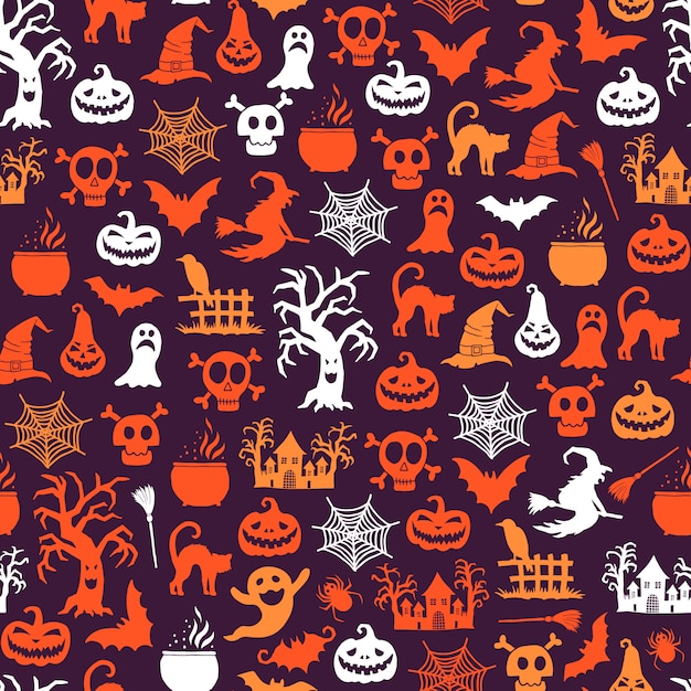 halloween pattern 