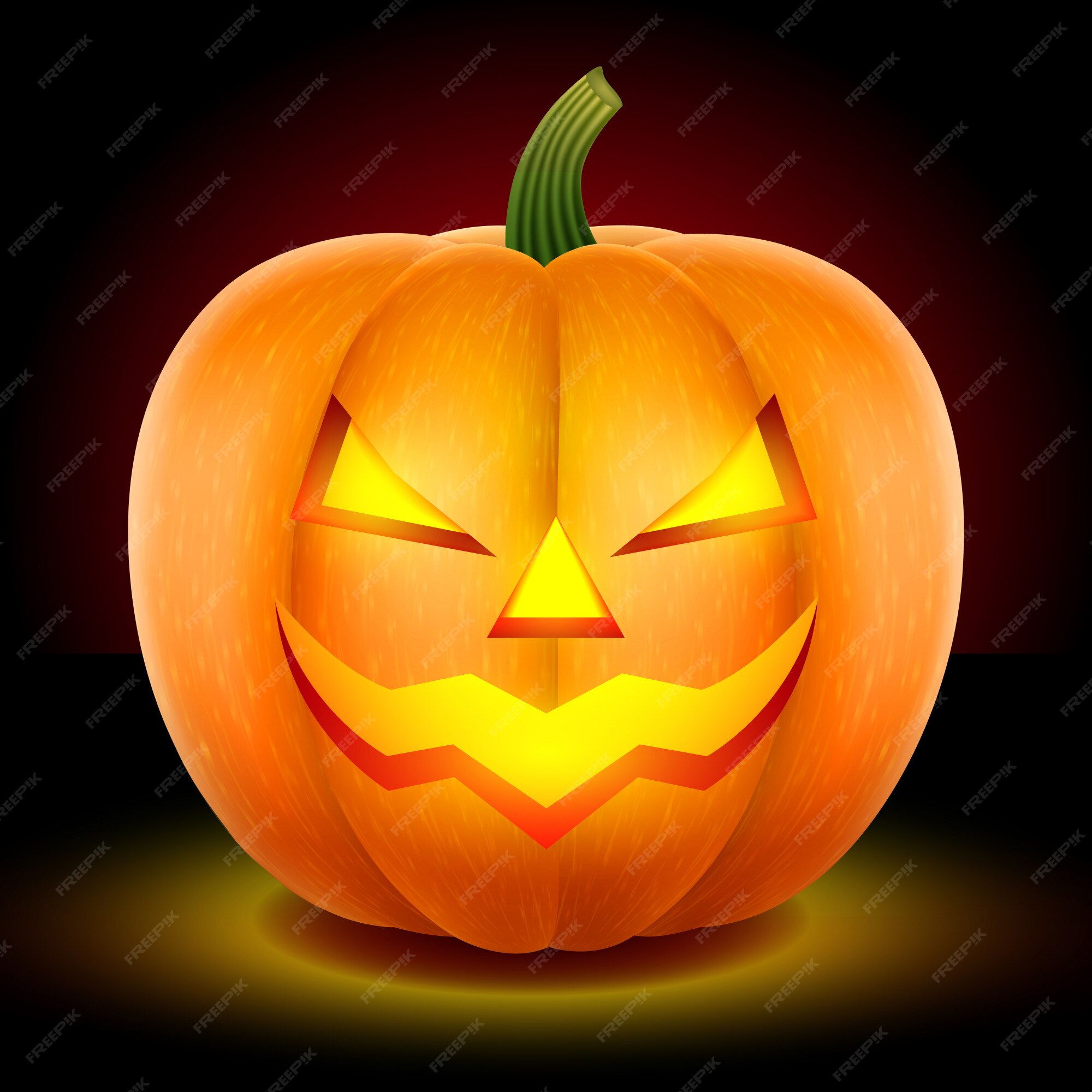 Ventileren Microprocessor Overlappen Halloween, pompoen halloween | Premium Vector