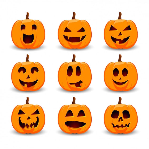 Halloween-pompoenen