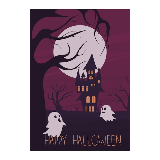 halloween postcard