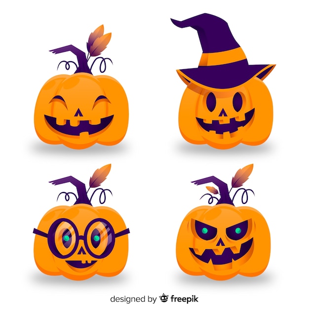 Halloween pumpkin collection