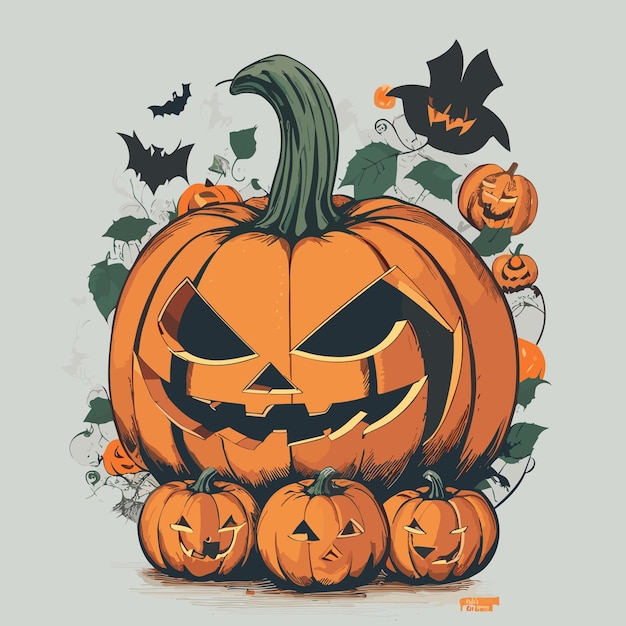 halloween pumpkin design