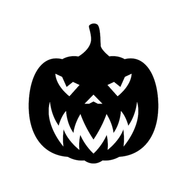 Halloween Pumpkin isolated on white background