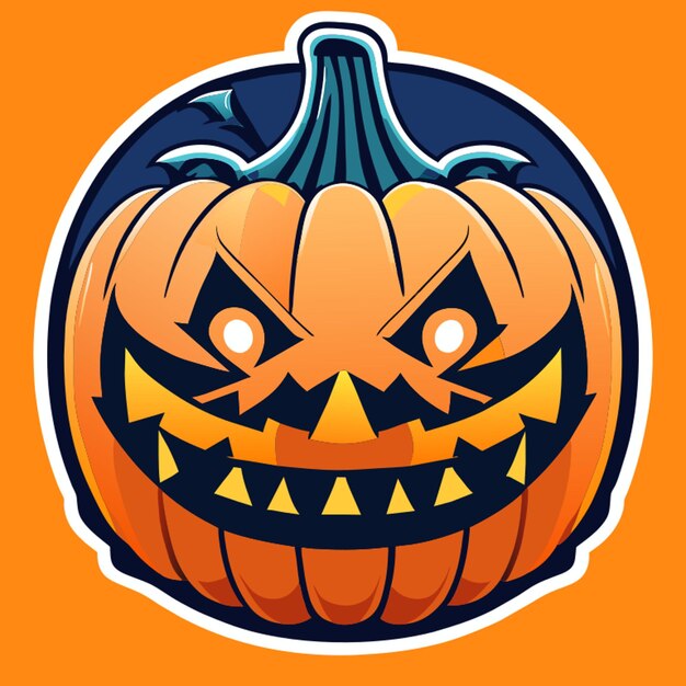 halloween pumpkin vector illustration