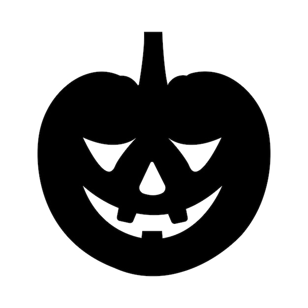 Halloween pumpkin vector isolated white background. Happy Halloween vector.