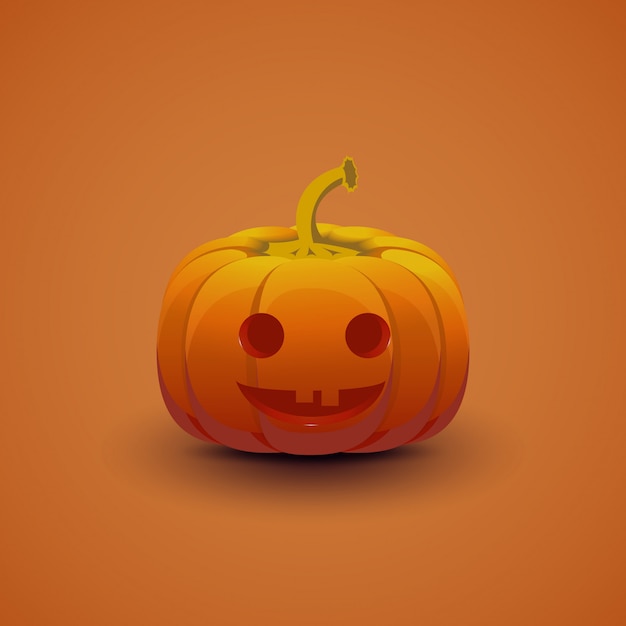 Vector halloween pumpkin