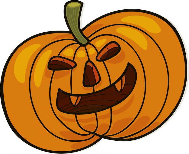 Vector halloween pumpkin