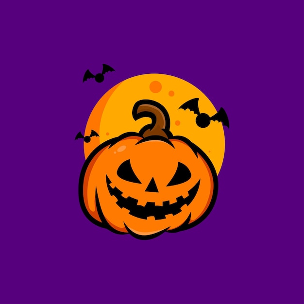 Halloween pumpking illustration