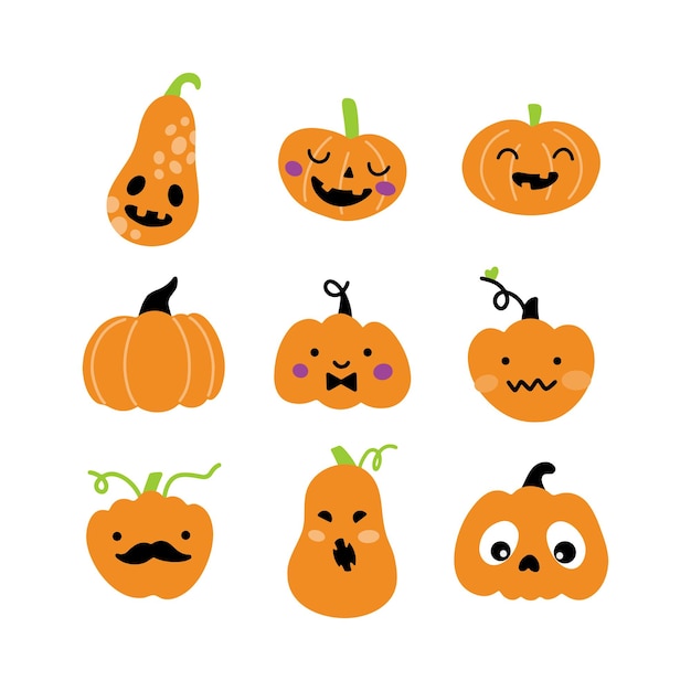 Halloween pumpkins