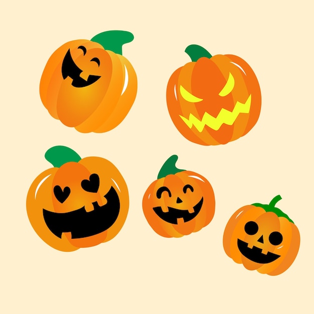 ハロウィンのカボチャ