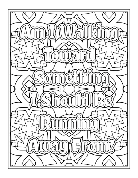 Halloween Quotes Coloring Book Pages