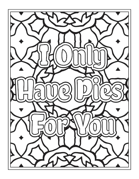 Halloween Quotes Coloring Book Pages