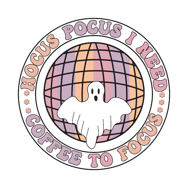 Halloween Retro SVG Design