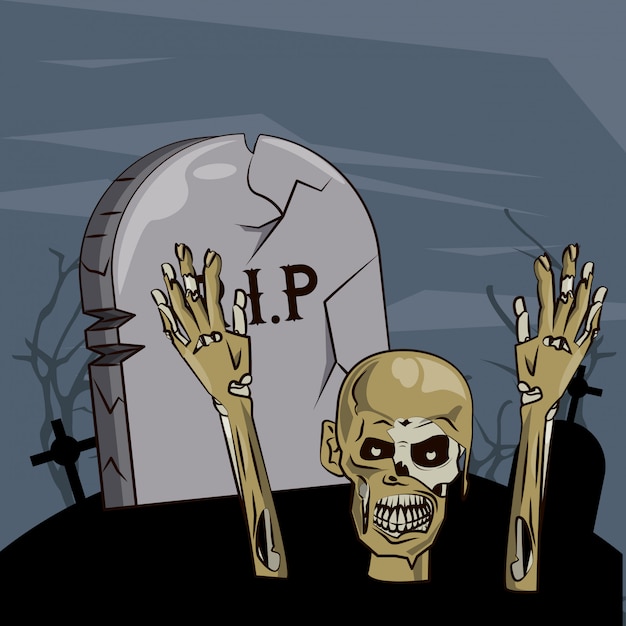 Halloween scary cartoons