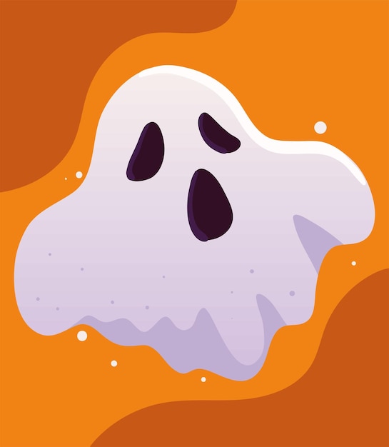 Страшный призрак Хэллоуина