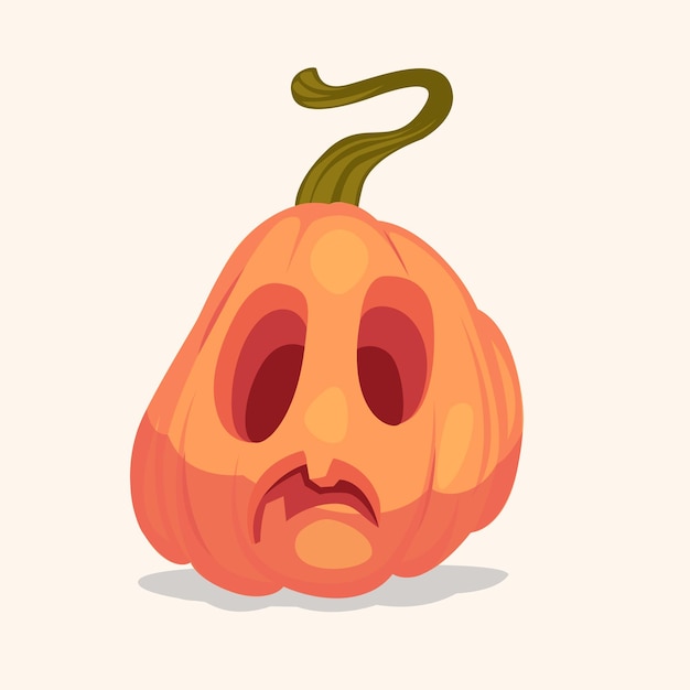 Halloween scary pumpkin