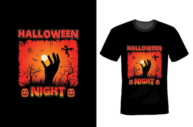 Halloween/ scary t shirt design vector