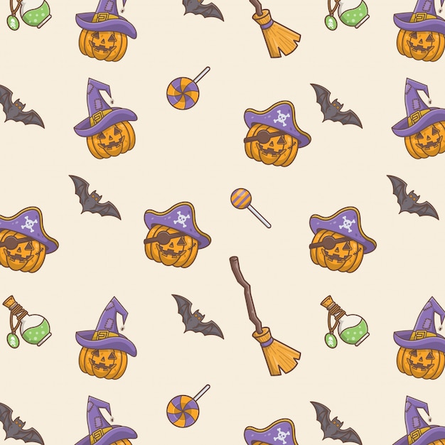 Halloween seamless