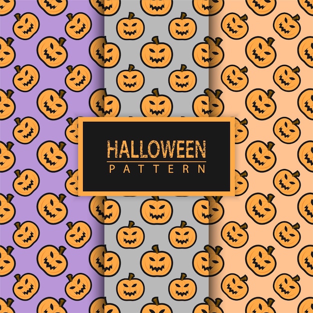 Halloween seamless pattern