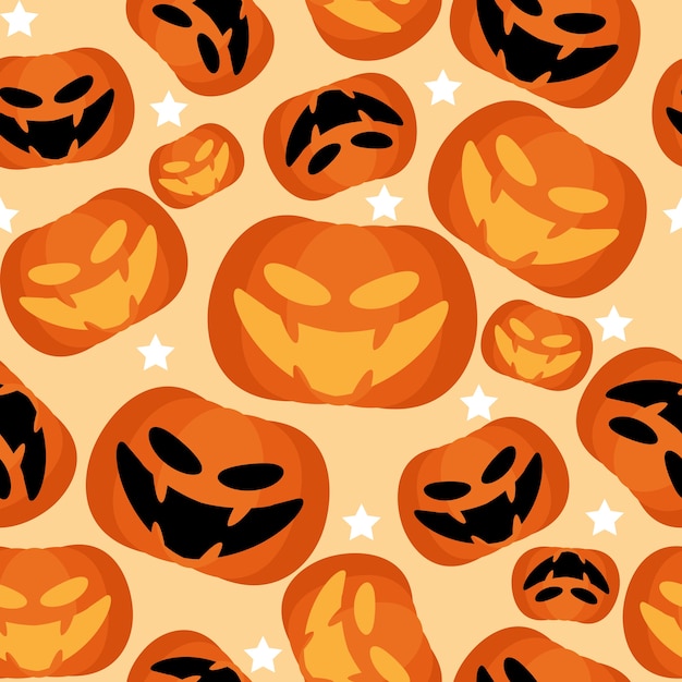 Halloween seamless pattern.