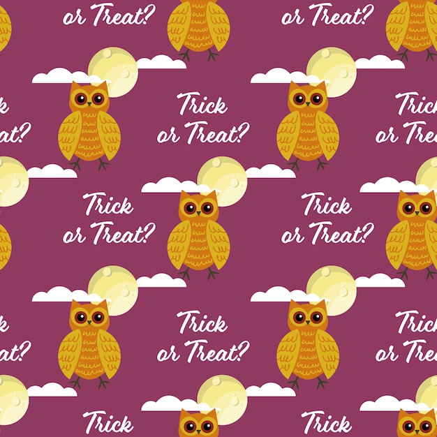 Halloween seamless pattern.