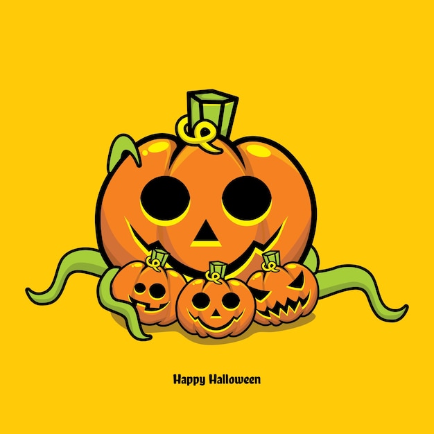 Halloween seamless pattern