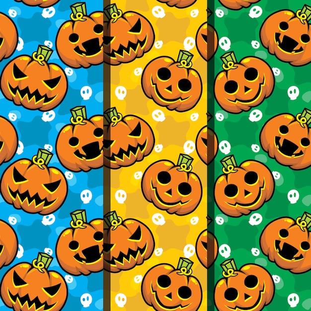 Halloween Seamless Pattern