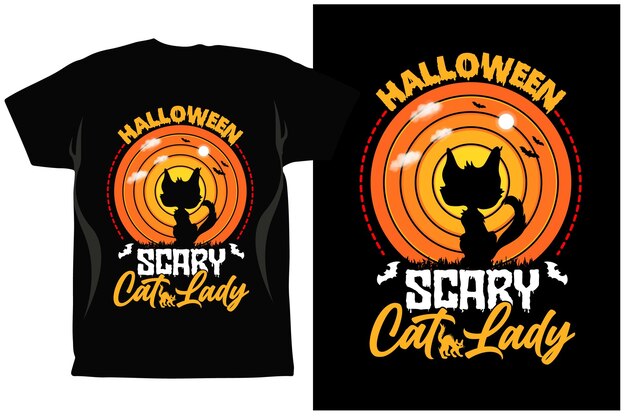 Halloween seizoen t shirt ontwerp vector. Halloween Design Vector Graphics voor t-shirt. Halloween-eps