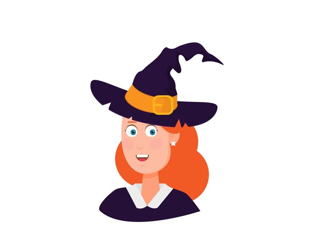 ハロウィーンの衣装を着た人々のセット