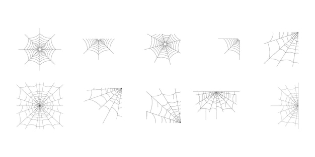 Halloween spinnenweb