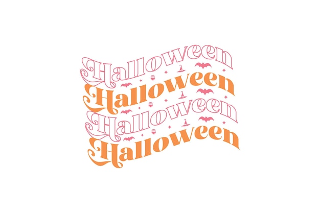 Vettore pacchetto svg di halloween