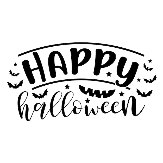 Vector halloween svg design